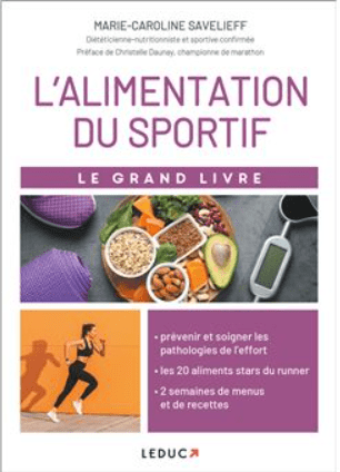 Livre alimentation du sportif, pour continuer de progresser et de bien nourrir son corps