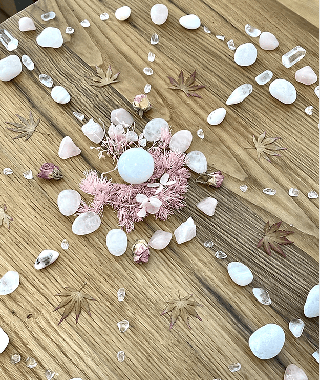 Mandala de pierre semi précieuse