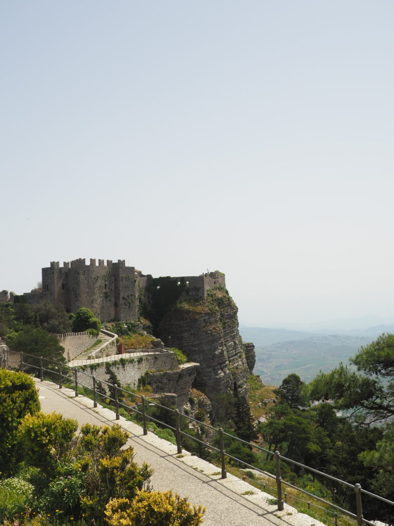 Vacance en sicile, trapani, Château Erice