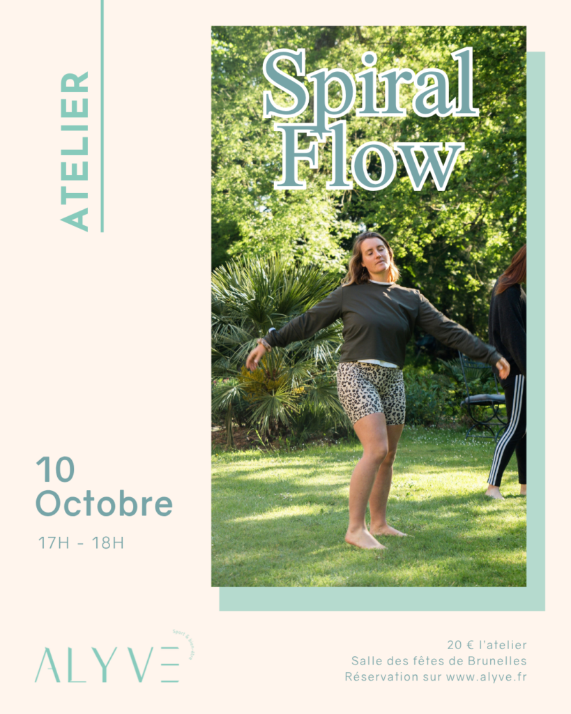 Affiche pour un atelier spiralé